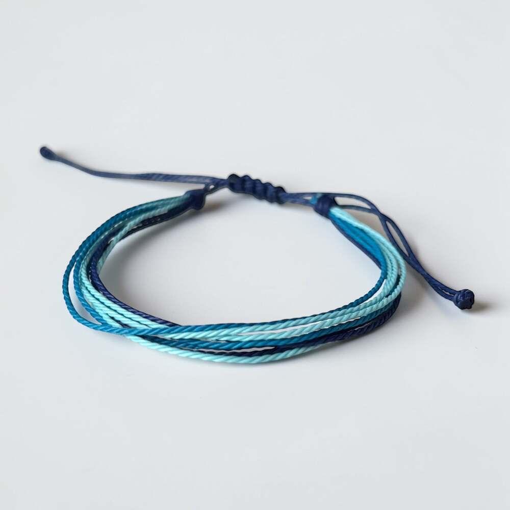Boho Multilayer Shell Rope Bracelet Set - Picture 6 of 9